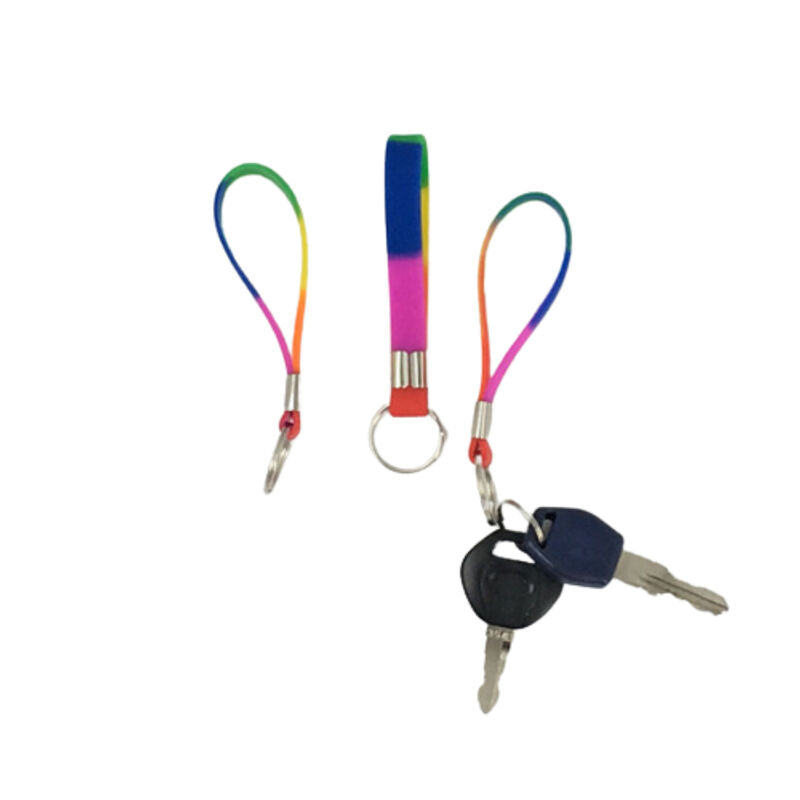PRIDE - CHAVEIRO DE SILICONE BANDEIRA LGBT - Infernum Store