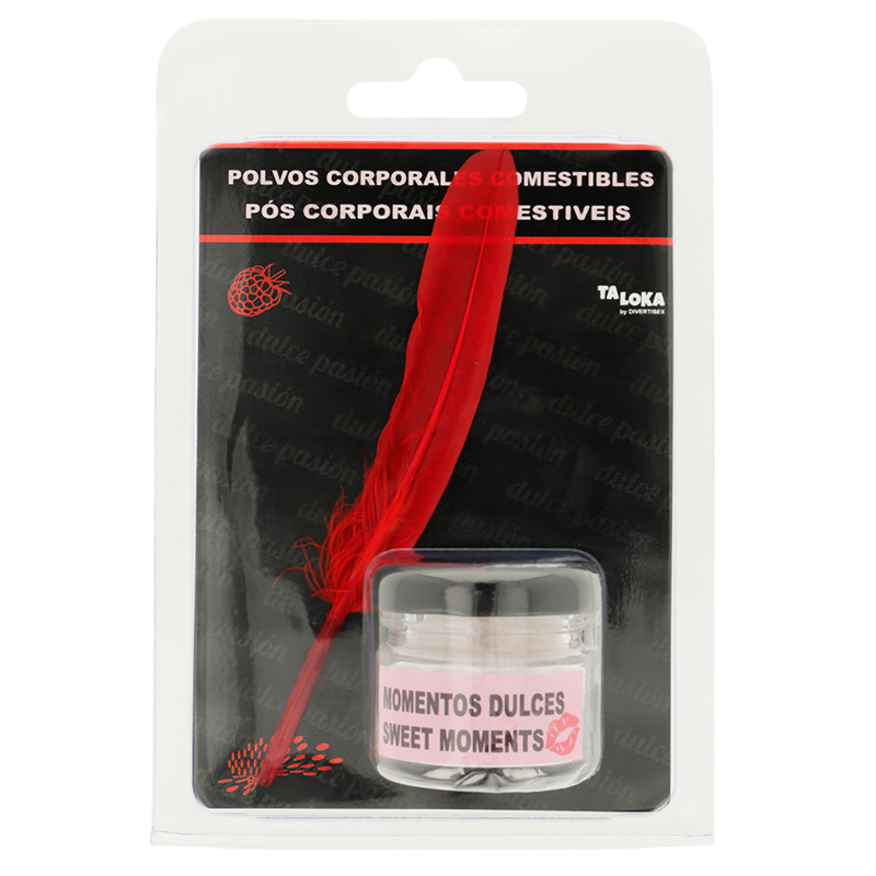 DIABLO GOLOSO - PÓ CORPORAL COMESTÍVEL DE FRAMBOESA - Infernum Store