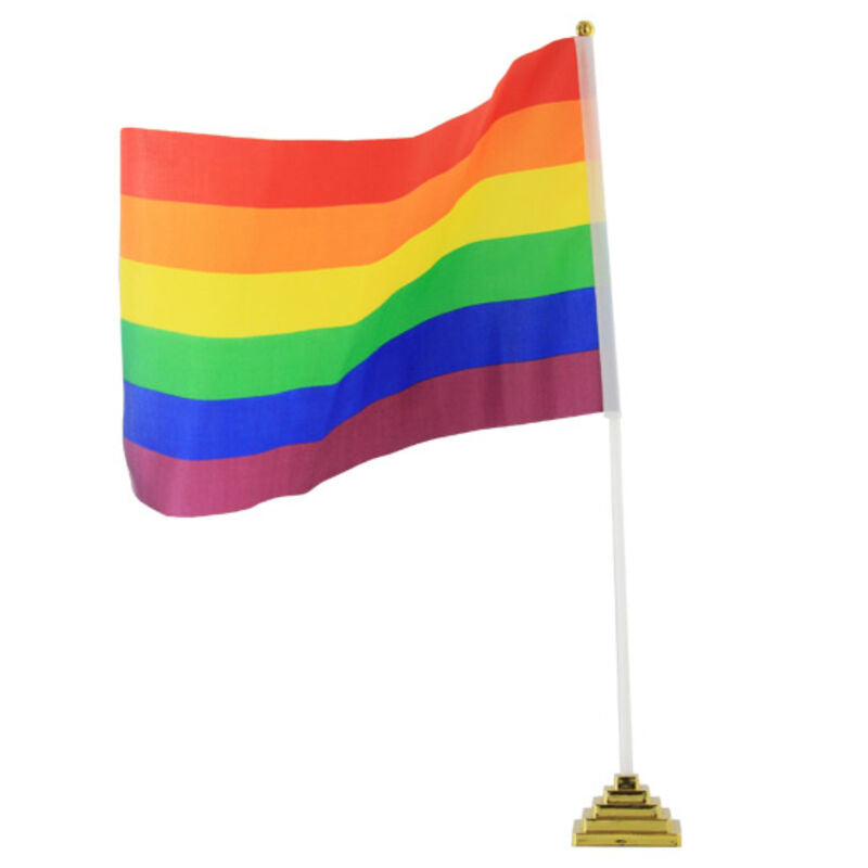 PRIDE - BANDEIRA DE MESA PEQUENA LGBT - Infernum Store