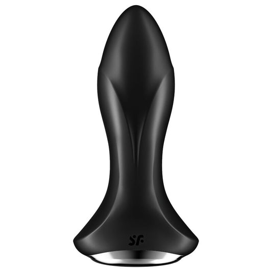 SATISFYER - ROTATOR PLUG 1+ APLICATIVO VIBRANTE PLUG PRETO