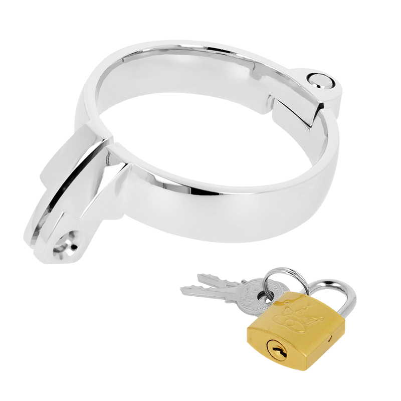 OHMAMA FETISH METAL CASTITY CAGE PARA PÊNIS - Infernum Store