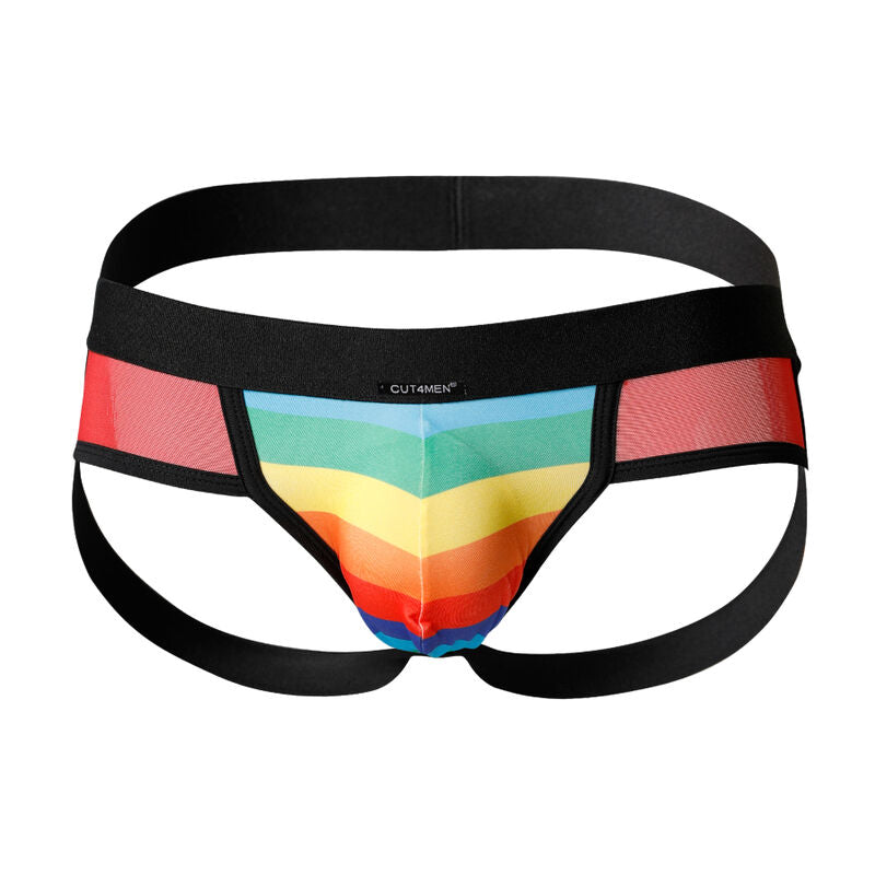 CUT4MEN - JOCKSTRAP RAINBOW L - Infernum Store
