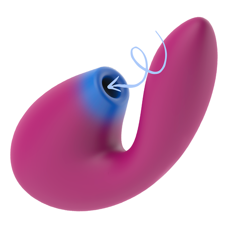 COVERME - SUCÇÃO CLITORIANA E PODEROSO VIBRADOR G-SPOT RUSH - Infernum Store