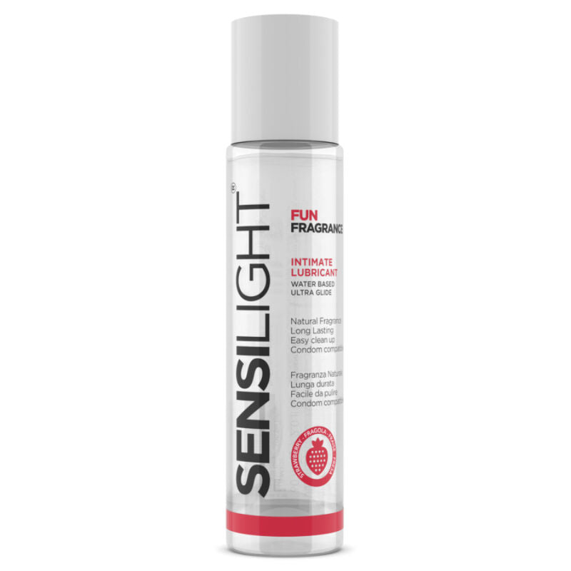 INTIMATELINE - LUBRIFICANTE BASE DE GUA DE MORANGO SENSILIGHT 60 ML