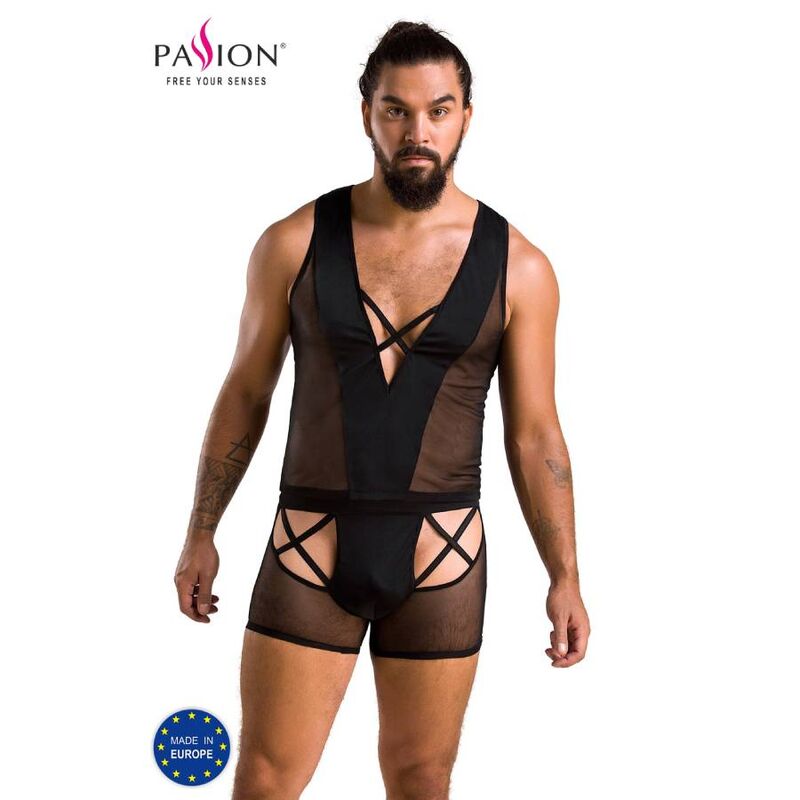 PASSION - 054 SET OSCAR BLACK S/M - Infernum Store