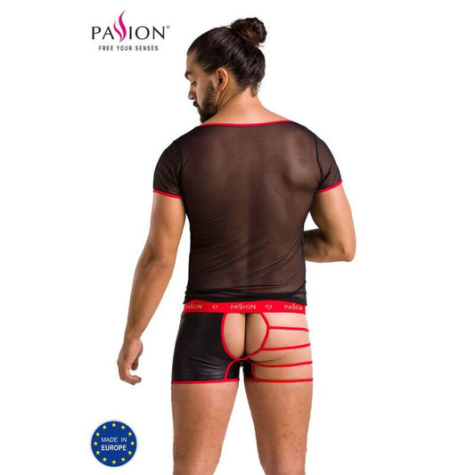 PASSION - 055 CONJUNTO MARCA PRETO L/XL