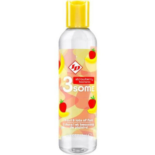 ID 3SOME - 4 FL OZ STRAWBERRY BANANA BOTTLE - Infernum Store