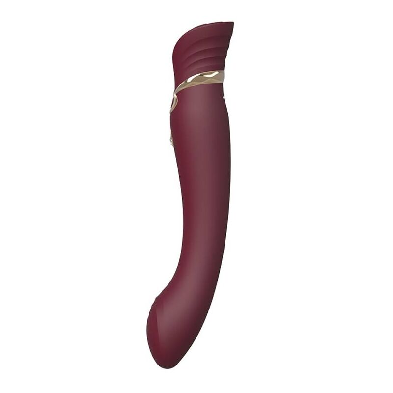 ZALO - QUEEN SET PULSE WAVE CLIT STIM VERMELHO - Infernum Store