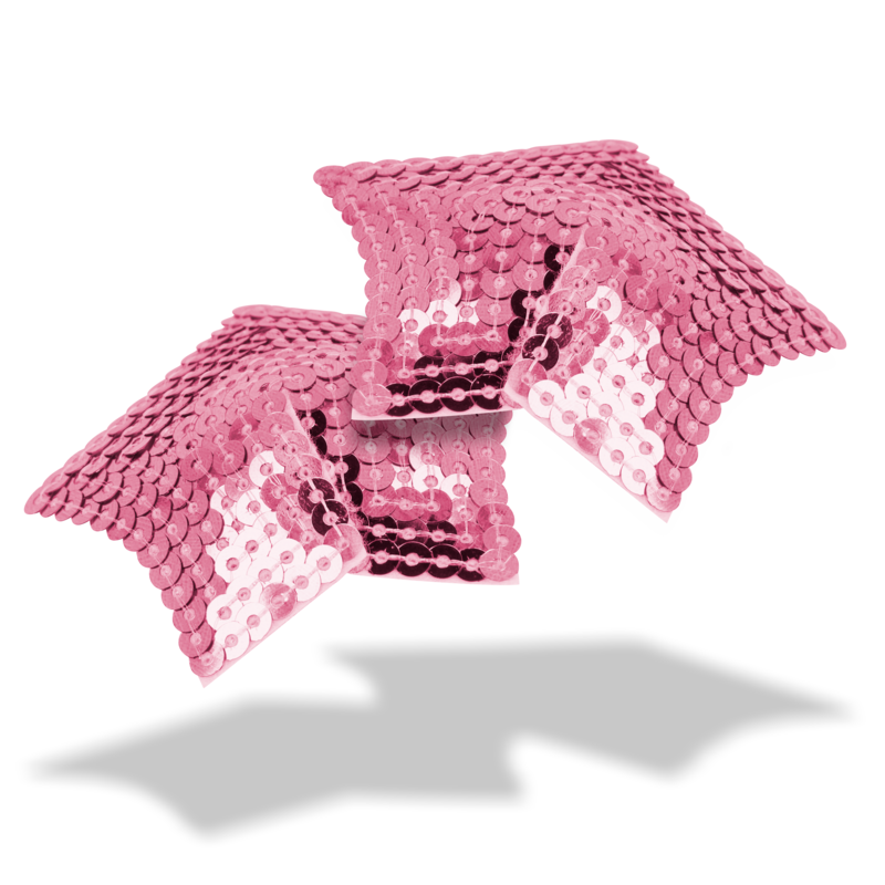 OHMAMA FETISH - COBERTURAS DE BAMILHO DE ESTRELA COM LANTINHAS ROSA - Infernum Store