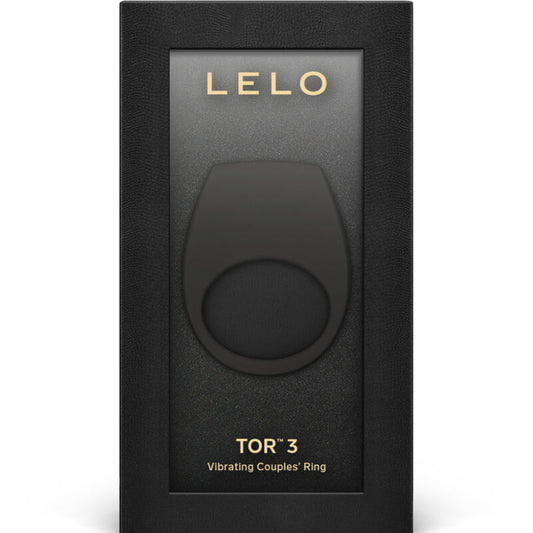 LELO - ANEL VIBRADOR PRETO TOR 3