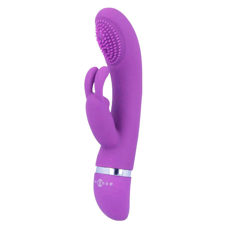 INTENSE - VIBRADOR OSCILANTE SUSY SILICON RABBIT LILAC - Infernum Store