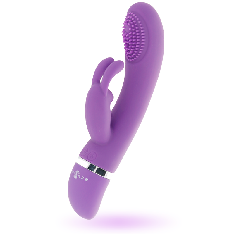 INTENSE - VIBRADOR OSCILANTE SUSY SILICON RABBIT LILAC - Infernum Store