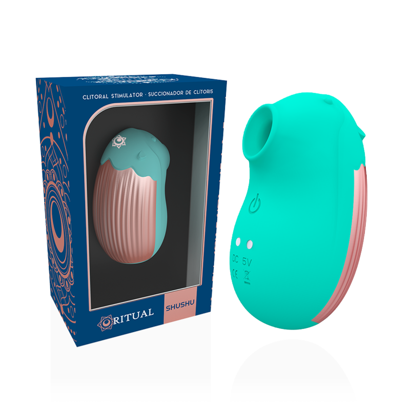 RITHUAL - SHUSHU 2.0 NOVA GERAO CLITORAL AQUA - Infernum Store