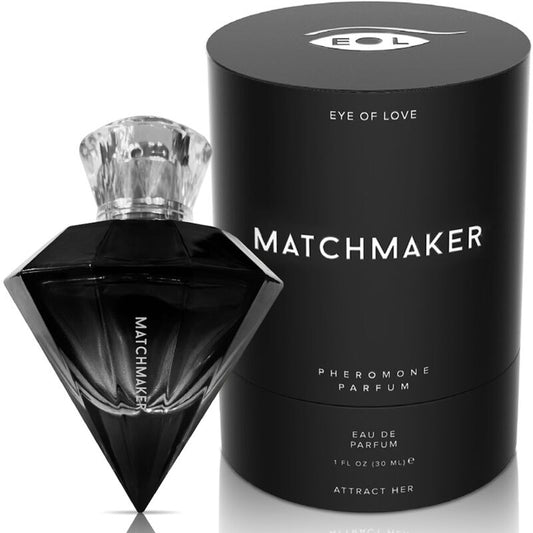EYE OF LOVE - MATCHMAKER BLACK DIAMOND PHEROMONE PERFUME ATTRACT HER 30 ML - Infernum Store