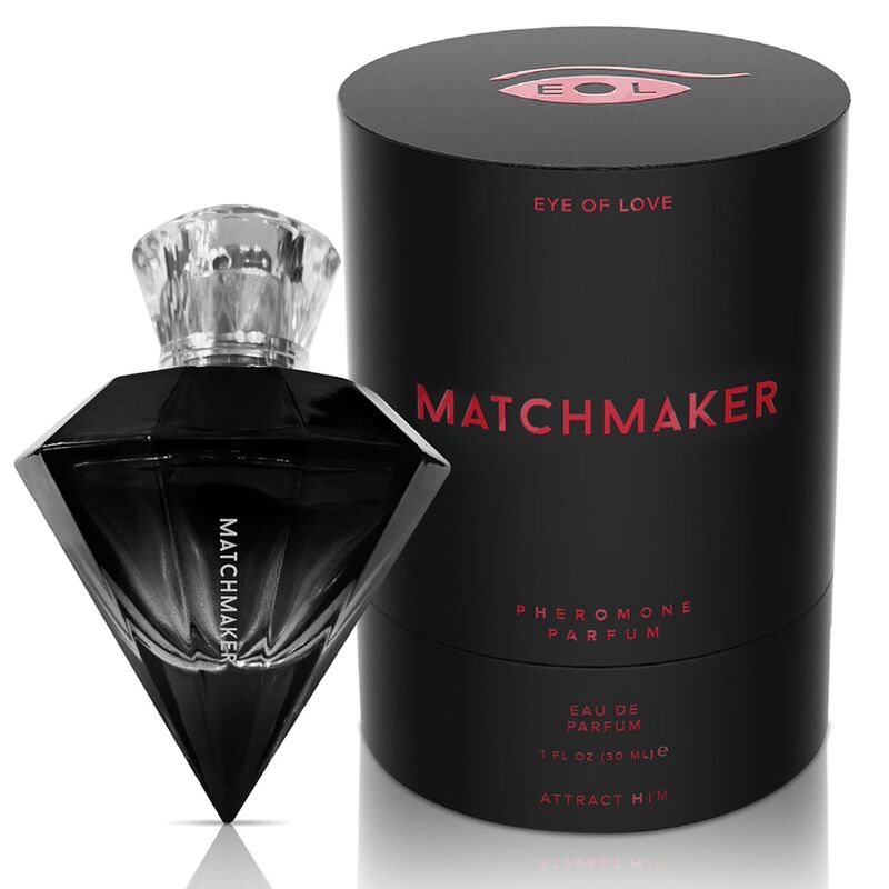 OLHO DE AMOR - MATCHMAKER BLACK DIAMOND LGBTQ PERFUME FEROMONES PARA ELE 30 ML - Infernum Store