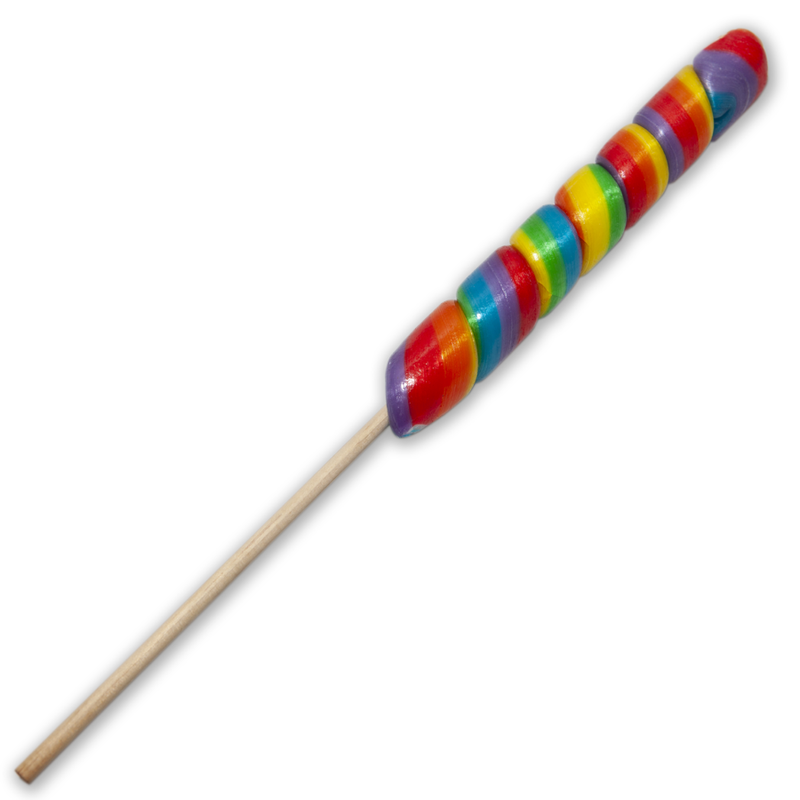 PRIDE - PEQUENO PIRULITO COM BANDEIRA LGBT PARA CHULO, CHULO MEU PIRULO /pt/pt/pt/pt/fr/it/ - Infernum Store