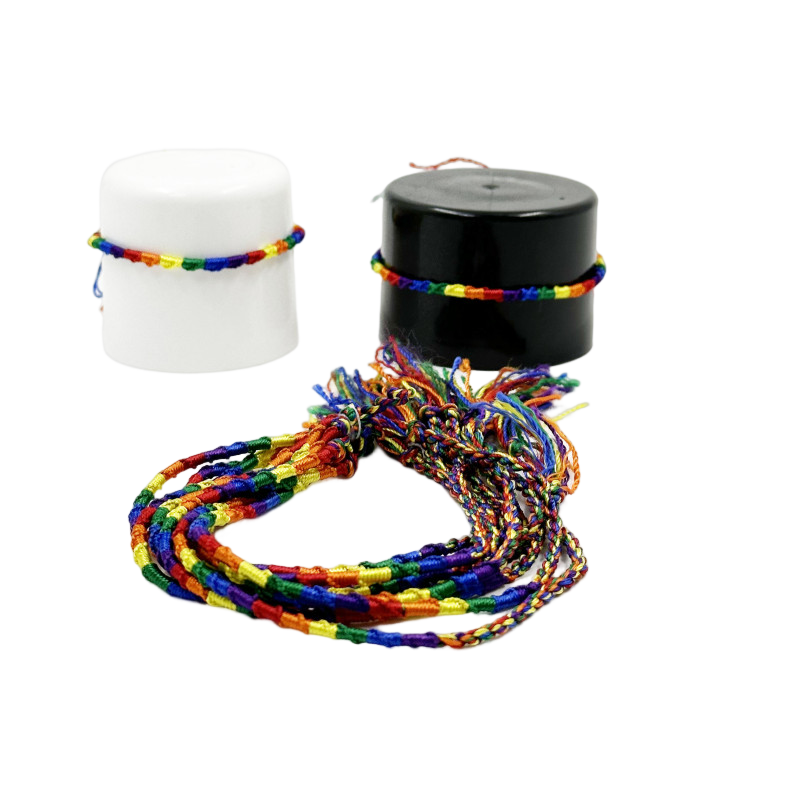 PRIDE - PULSEIRA BANDEIRA LGTB DE LINHA FINA - Infernum Store