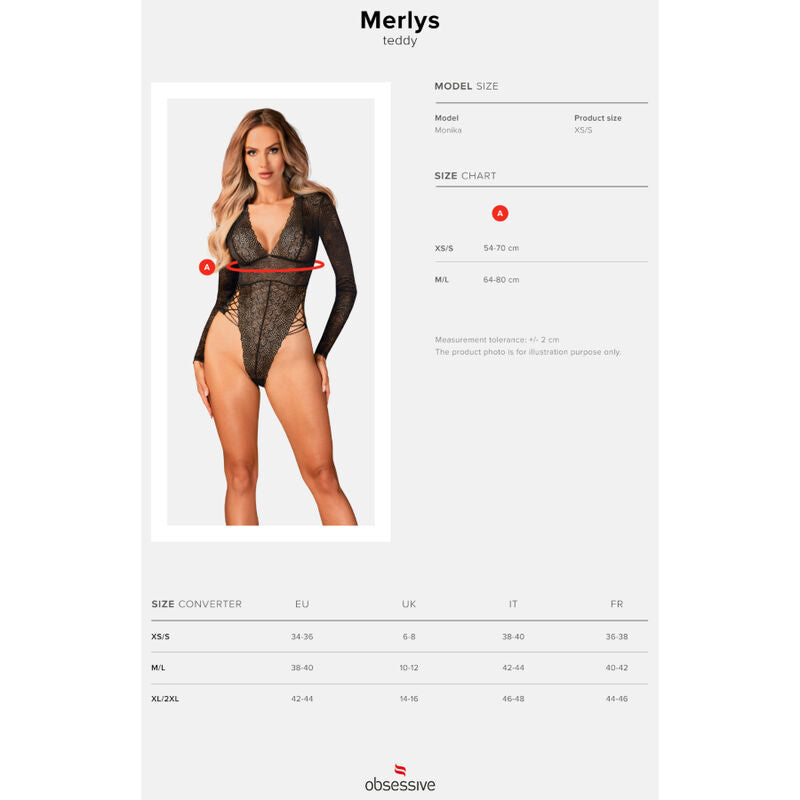 OBSESSIVE - MERLYS TEDDY M/L - Infernum Store
