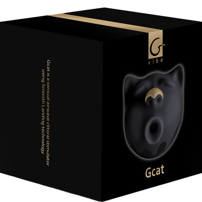 G-VIBE - GCAT MYSTIC SUCKER DE CLITÓRIS PRETO - Infernum Store
