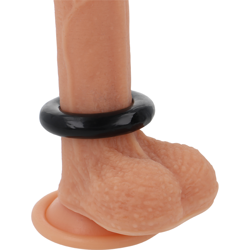 POWERING - SUPER FLEXIBLE AND RESISTANT PENIS RING 4.8CM PR05 BLACK - Infernum Store