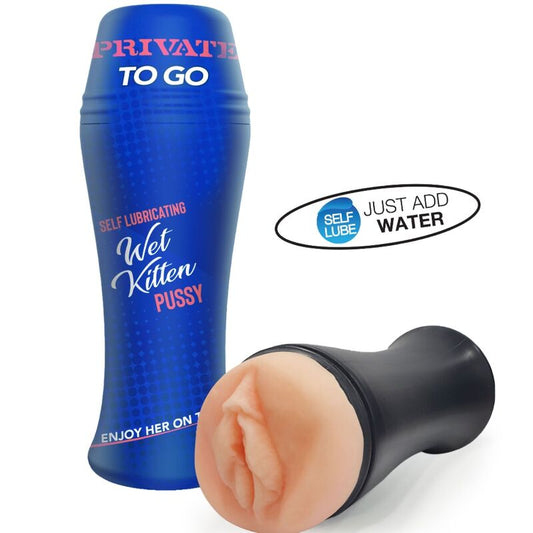 PRIVATE - MASTURBADOR WET KITTEN AUTO LUBE TO GO - Infernum Store