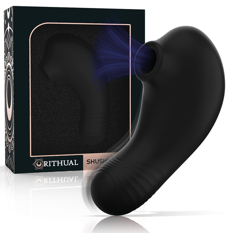 RITHUAL - ESTIMULADOR DE CLITÓRIS DE BOLSO SHUSHU PRO 2 PODEROSOS MOTORES A JATO - Infernum Store