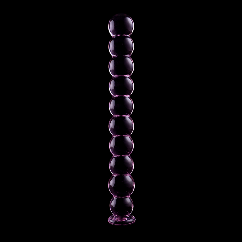 NEBULA SERIES BY IBIZA - MODELO 22 DILDO VIDRO BOROSILICADO ROSA 21.5 CM -O- 2.5 CM