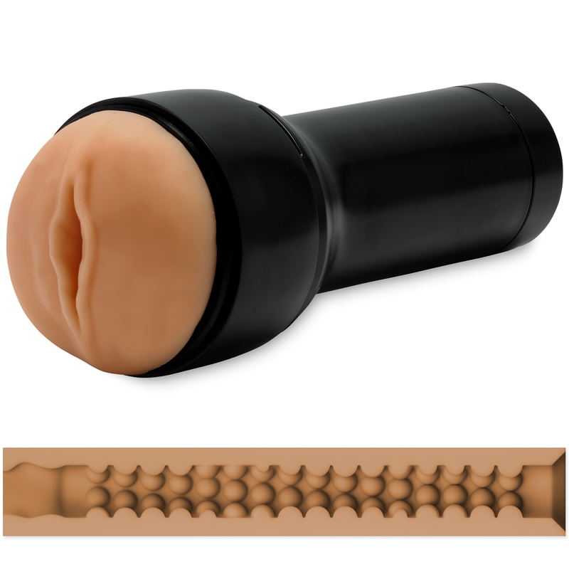 KIIROO - ESTIMULADOR MASTURBADOR FEEL STROKER - MARROM CLARO - Infernum Store