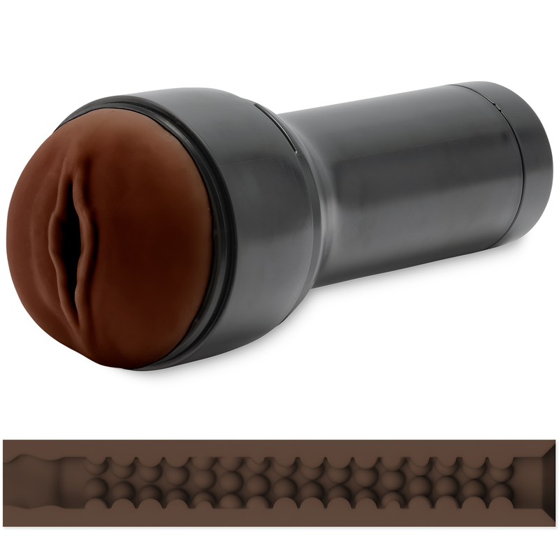 KIIROO - ESTIMULADOR MASTURBADOR FEEL STROKER - CASTANHO ESCURO - Infernum Store