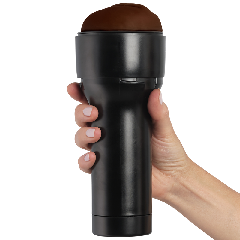 KIIROO - ESTIMULADOR MASTURBADOR FEEL STROKER - CASTANHO ESCURO - Infernum Store