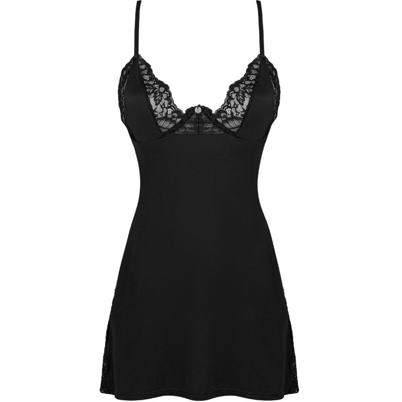 OBSESSIVE - BELLASTIA CHEMISE & TANGA XL/XXL - Infernum Store
