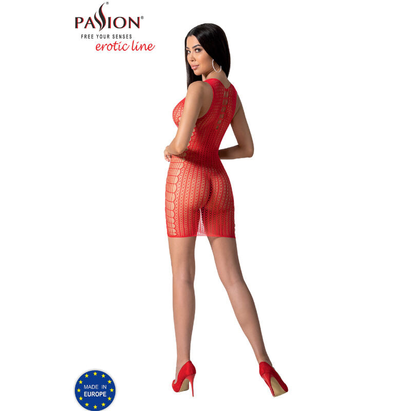 PASSION - BS097 BODYSTOCKING NEGRO TALLA UNICA