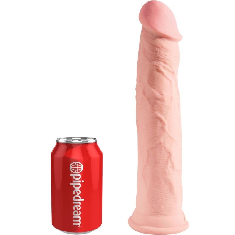 KING COCK - PÊNIS REALISTA 3D 26 CM LUZ - Infernum Store