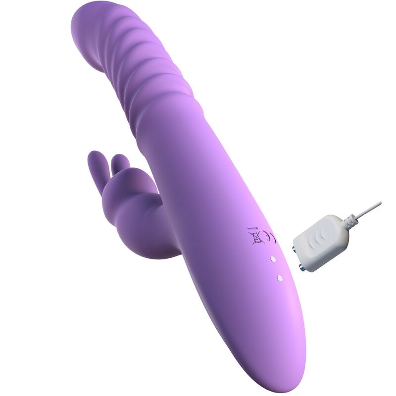 FANTASY FOR HER - ESTIMULADOR DE CLITÓRIS DE COELHO COM OSCILAÇÃO DE FUNÇÃO DE CALOR E VIBRAÇÃO VIOLETA - Infernum Store