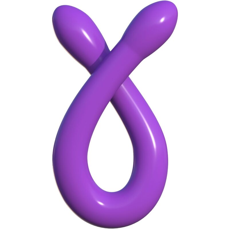 CLASSIX - DILDO DUPLO FLEXÍVEL 43,7 CM ROXO - Infernum Store