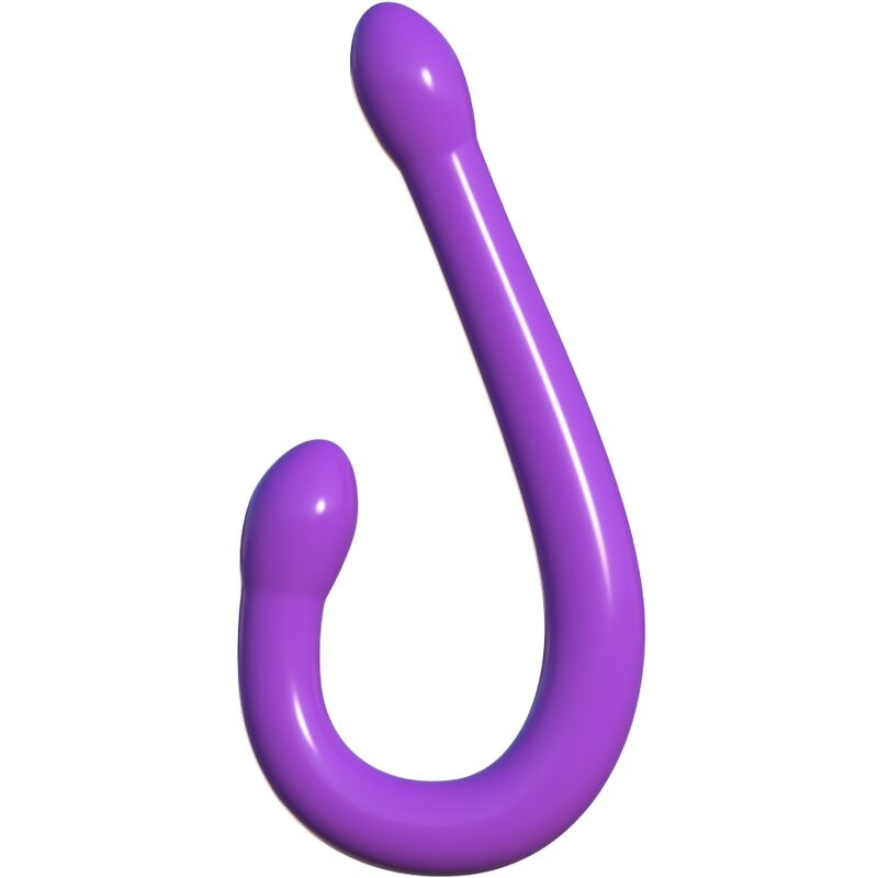 CLASSIX - DILDO DUPLO FLEXÍVEL 43,7 CM ROXO - Infernum Store