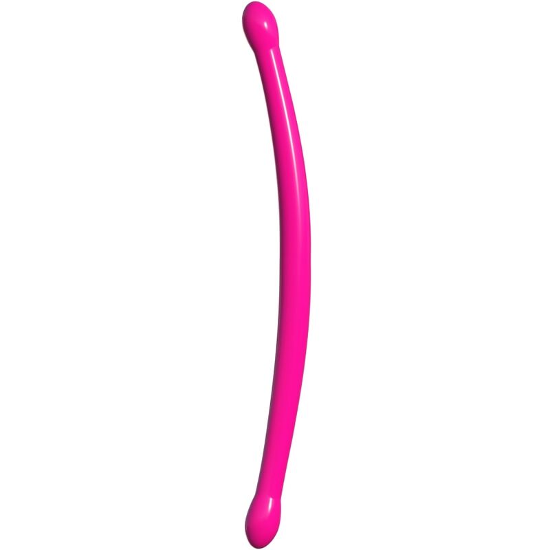 CLASSIX - DILDO DUPLO FLEXÍVEL 43,7 CM ROSA - Infernum Store