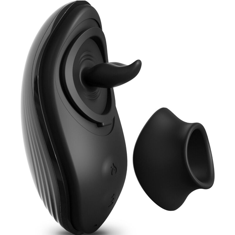 SIR RICHARDS - ESTIMULADOR ANAL RIM JOY VIBRADOR E SILICONE PRETO - Infernum Store
