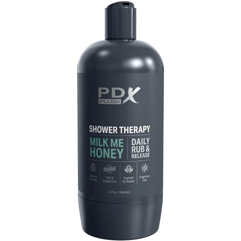 PDX PLUS - STROKER MASTURBATOR DESIGN DISCRETO DO GARRAFA DE SHAMPOO MILK ME HONEY - Infernum Store