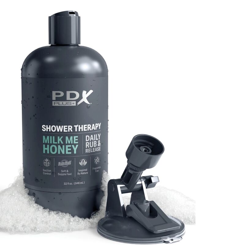PDX PLUS - STROKER MASTURBATOR DESIGN DISCRETO DO GARRAFA DE SHAMPOO MILK ME HONEY - Infernum Store
