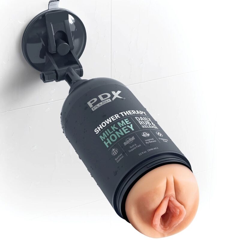 PDX PLUS - STROKER MASTURBATOR DESIGN DISCRETO DO GARRAFA DE SHAMPOO MILK ME HONEY - Infernum Store