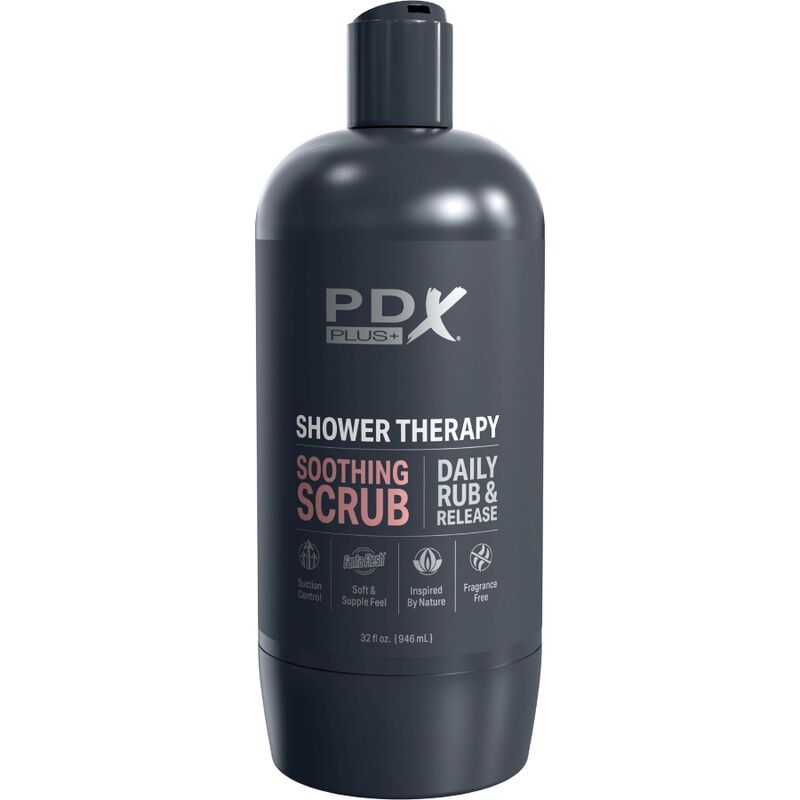 PDX PLUS - STROKER MASTURBATOR DISCREET GARRAFA DESIGN CALMANTE SCRUB CANDY SHAMPOO - Infernum Store