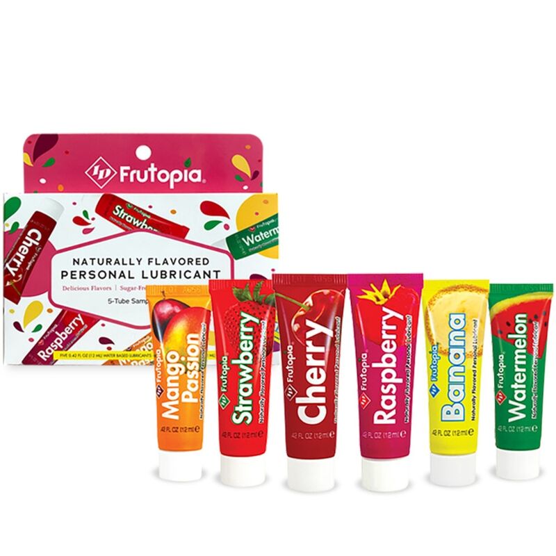 ID FRUTOPIA - LUBRIFICANTE SORTIDO 5 PACK 12 ML - Infernum Store