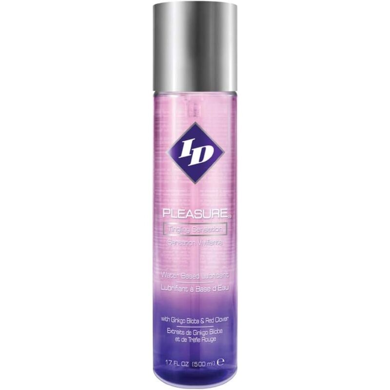 ID PLEASURE - TINGING SENSATION WATER BASED LUBRICANT 500 ML - Infernum Store