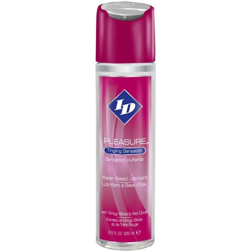 ID PLEASURE - TINGING SENSATION WATER BASED LUBRICANT 250 ML - Infernum Store