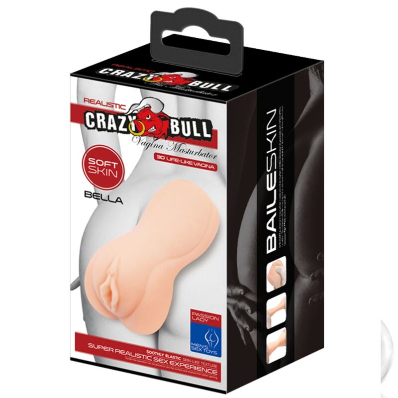 CRAZY BULL - MASTUBADOR EM FORMA DE BELLA VAGINA - Infernum Store