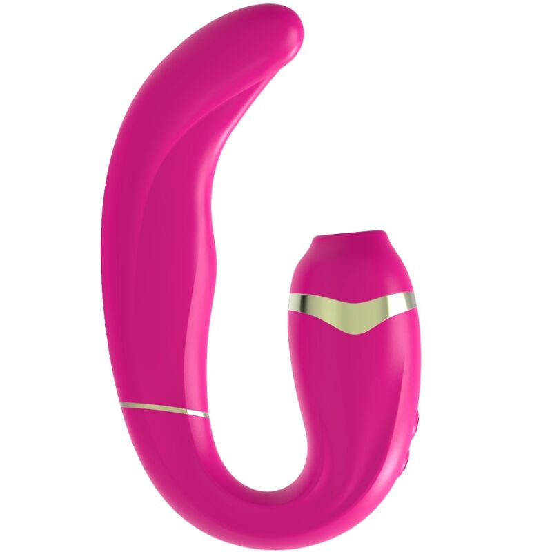 ADRIEN LASTIC - MYG CLITORIS SUCKER AND G-SPOT STIMULATOR PINK - Infernum Store