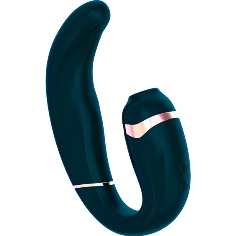 ADRIEN LASTIC - MY·G CLITORIS SUCKER AND G-SPOT STIMULATOR DARK GREEN - Infernum Store