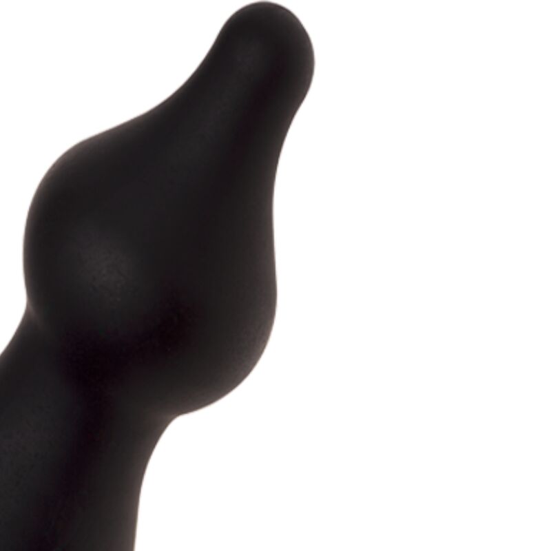 ADRIEN LASTIC - AMUSE PLUG ANAL SILICONE PRETO TAMANHO S - Infernum Store