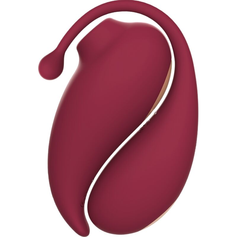 ADRIEN LASTIC - INSPIRAÇÃO CLITORIS SUCKER + VIBRATING OVO VERMELHO - APLICATIVO GRATUITO - Infernum Store